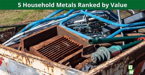 metal around the house|5 Household Metals Ranked by Value – Gardner Metals.